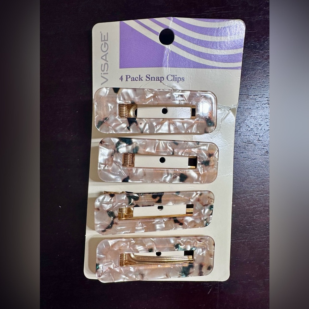 Visage 4 Pack Hair Clips